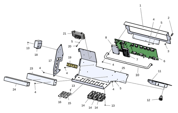 Распределительная коробка,​ форвардер