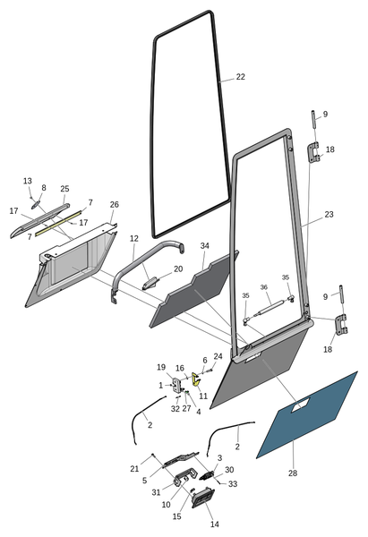 Дверь,​ левая