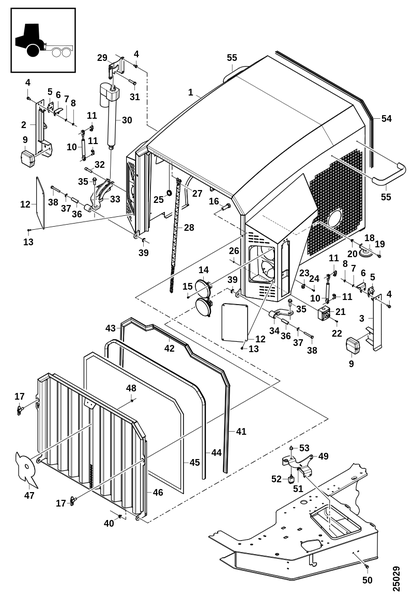 Капот двигателя
