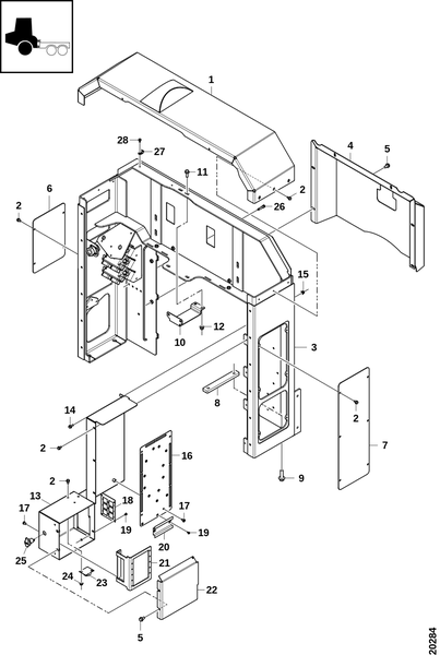 Промежуточная крышка