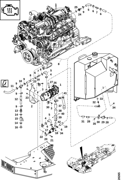 Подогреватель двигателя