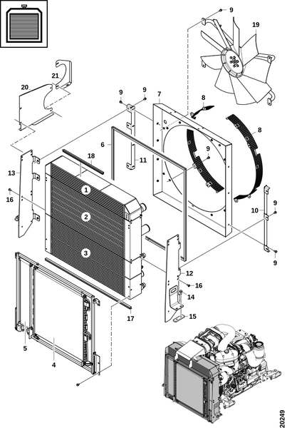 Крышка вентилятора