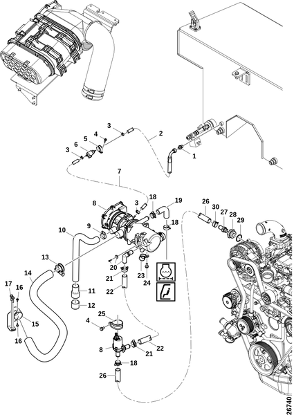 Подогреватель двигателя