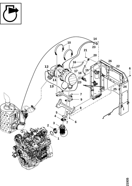Фильтр выхлопа DPF