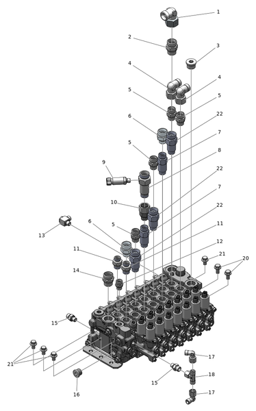 Распределительный клапан, RCA