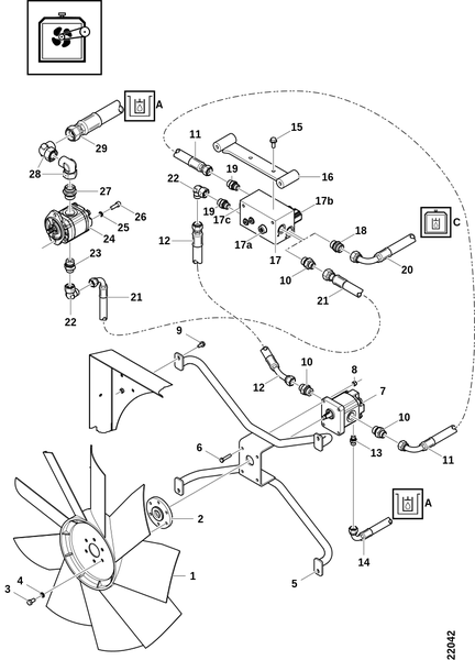 Привод вентилятора