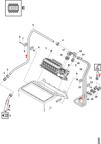 Распределительный клапан L90LS "E", продолжение