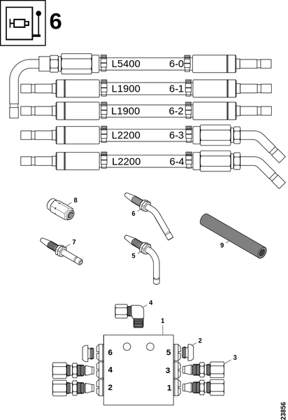 Блок смазки 6