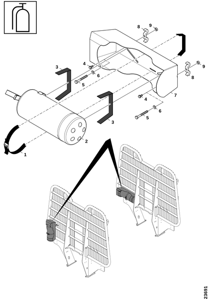 Дополнительный огнетушитель