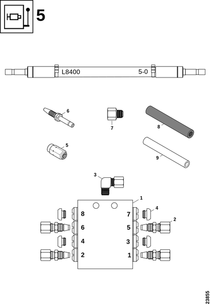 Блок смазки 5