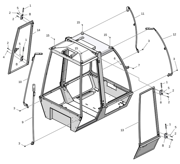 Рама кабины