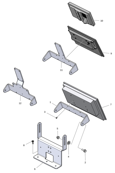 Компьютер форвардера и дисплеи