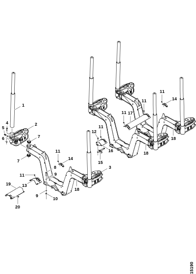 Стойки, широкая нагрузка XL