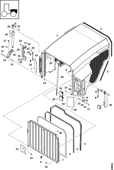 Капот двигателя