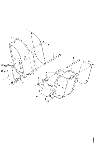 Консоли ламп, широкие грузовые стойки