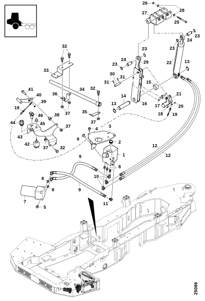 Подъём кабины