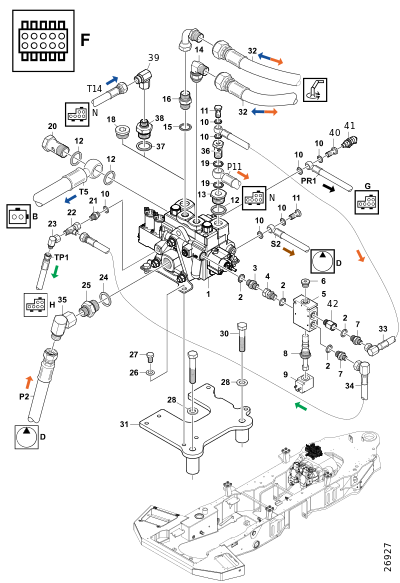 Поворот манипулятора