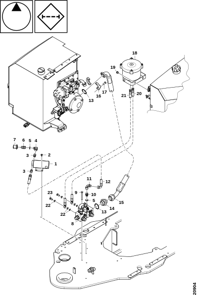 Насос для заправки и фильтр Kleenoil
