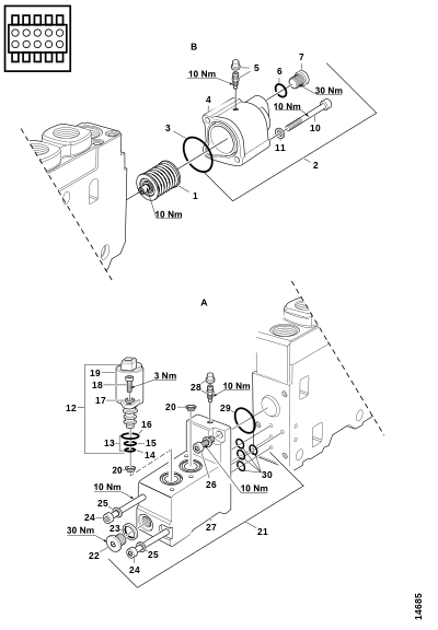 Секция управления K170LS