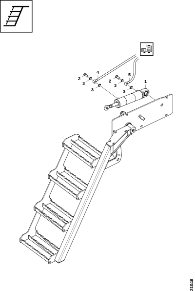 Лестница, передняя