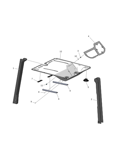 Крыша панели