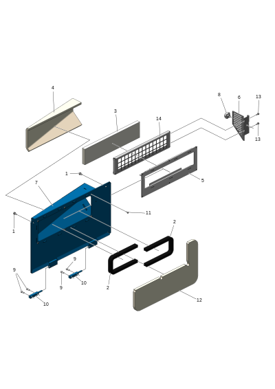 Сервисный люк, климат-контроль