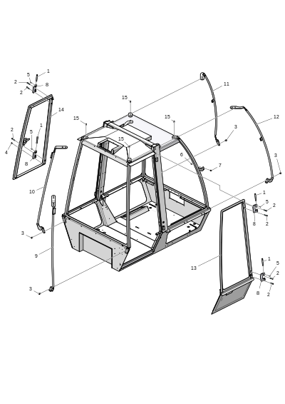 Рама кабины