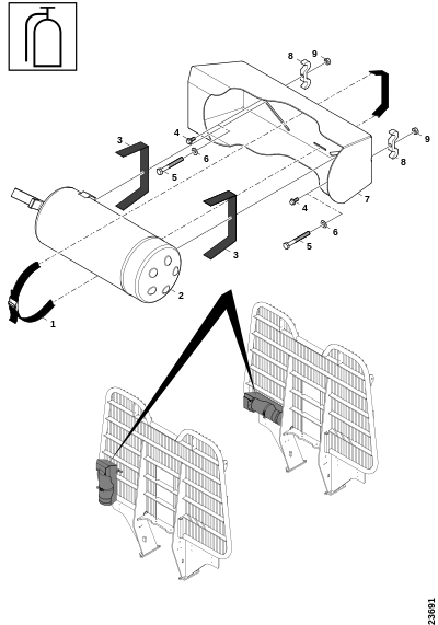Дополнительный огнетушитель