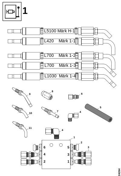 Блок смазки 1
