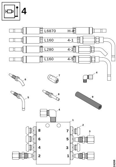 Блок смазки 4