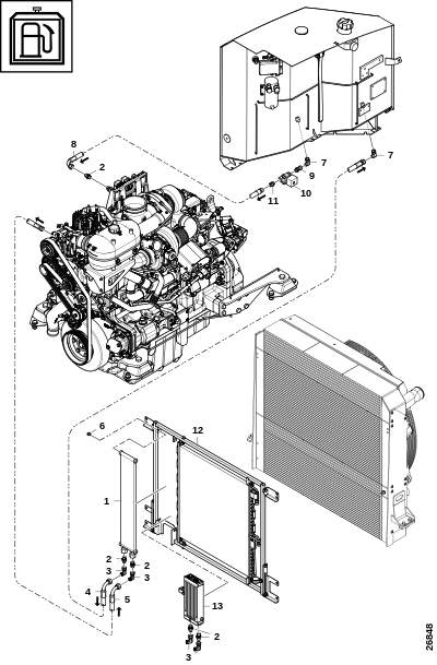 Охладитель топлива