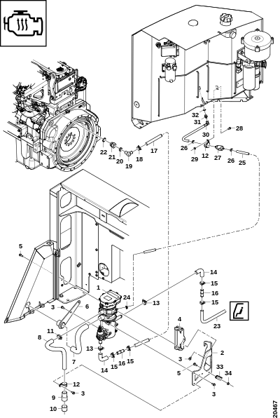 Подогреватель двигателя