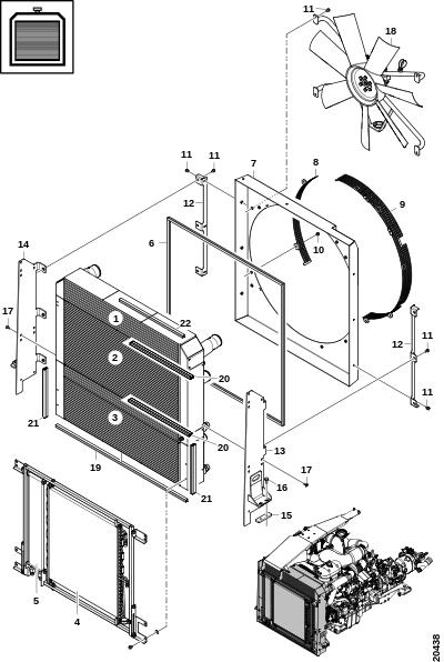 Крышка вентилятора