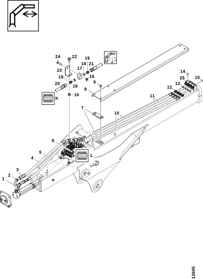Шланги и трубы, задние