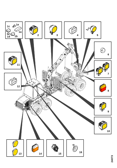 Компоненты, снаружи