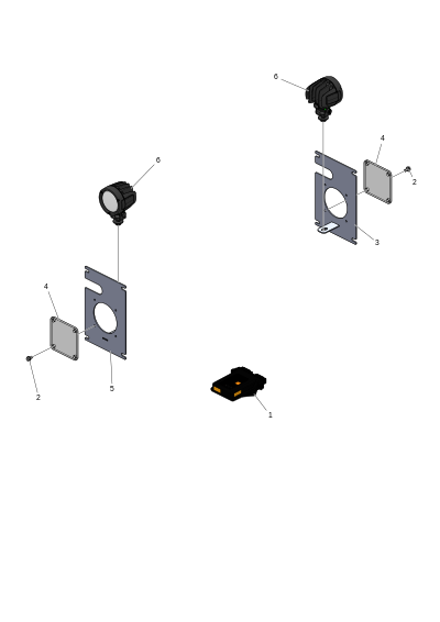 Фары рулевого соединения