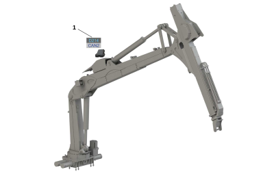 Блок управления на манипуляторе