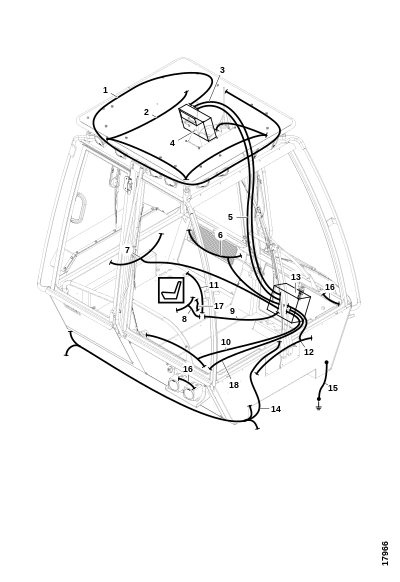 Электропроводка кабины