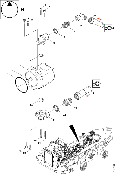 Насос AZPF-11-019 "H"