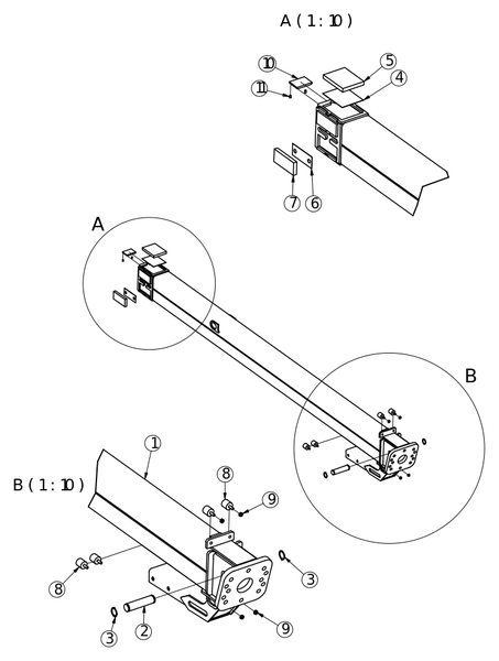 Внутренняя стрела, DT RK220
