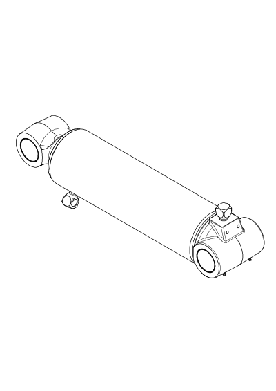 Гидравлический цилиндр, RK220