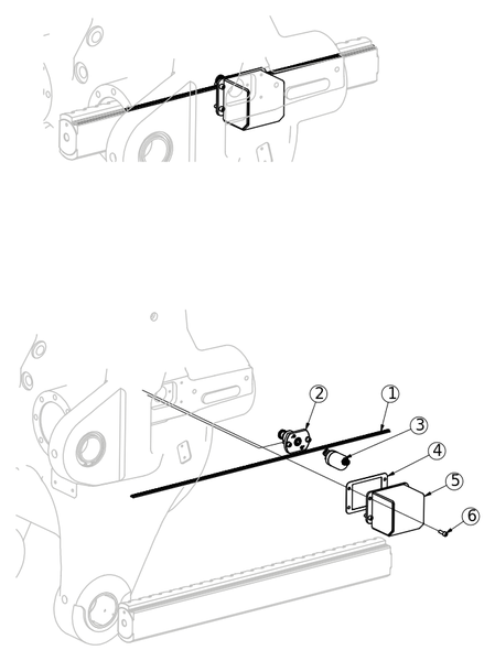 Датчик вращающегося корпуса, RK220