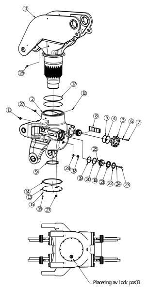 Модуль дома, вращающийся дом, RK220