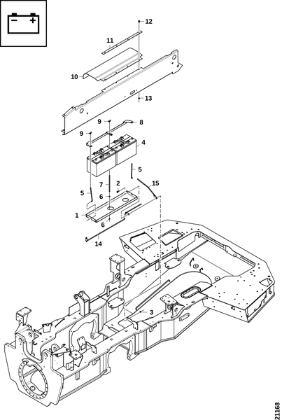Отсек для аккумулятора