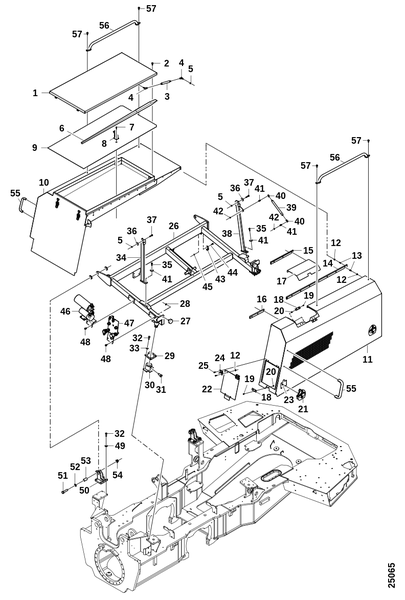 Крышка бака