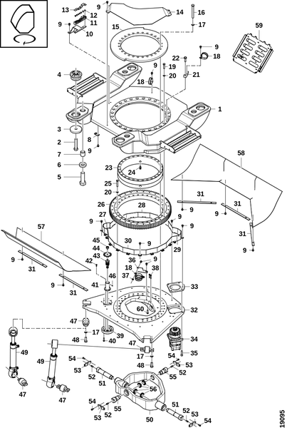 Крепление кабины