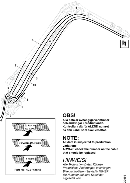 Электропроводка, манипулятор