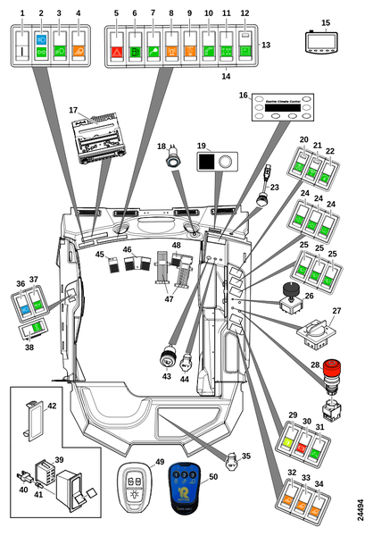 Кабина, снаружи