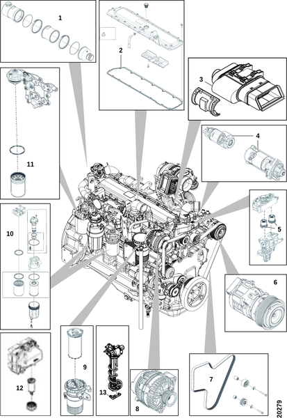 Сервисные запчасти