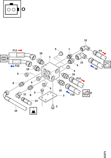 Соединения, распределительный блок